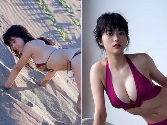 今天要跟大家分享的美女是来自日本的马场富美加（马场ふみか），通常我们贴上写真美图的时候因为大多都是日本妹子，所以场地不意外大多也是日本的某处这样，但这次刊载在当中的画面里可以非常清楚看见台湾的特色地标，原来是这次取景特别来到了这里拍摄台北101前的美乳喔