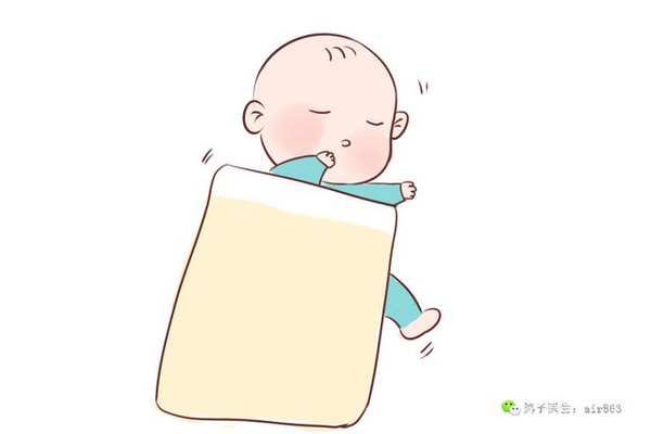 宝宝睡觉蹬被子未必是因为热，还有可能是疾病导致