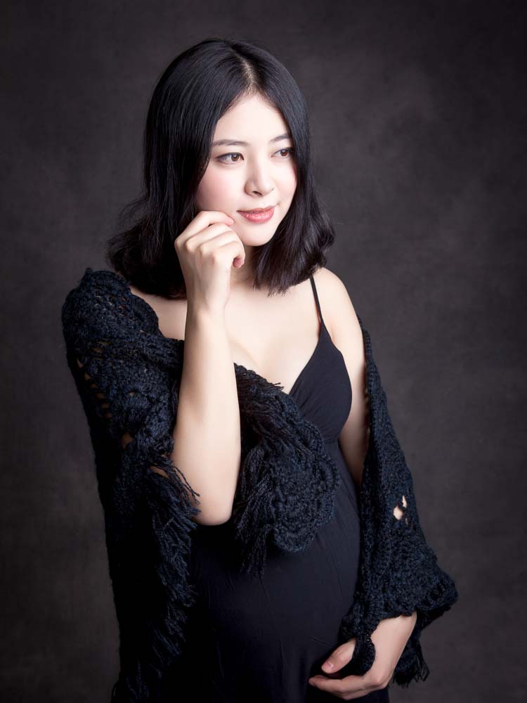 孕妇摄影作品自然唯美风格