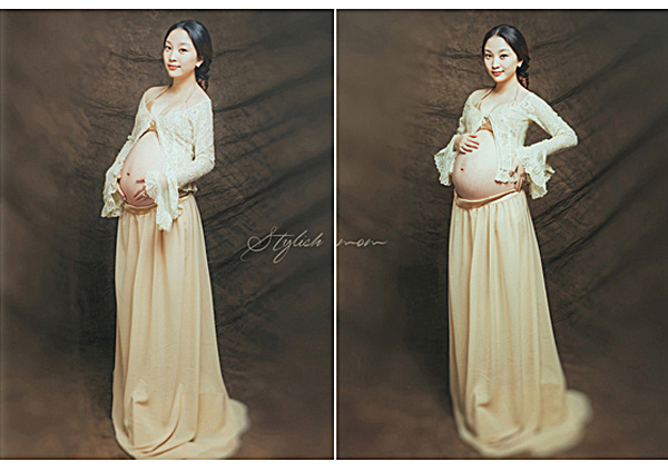 超美准妈妈孕妇照写真（带夫妻照)