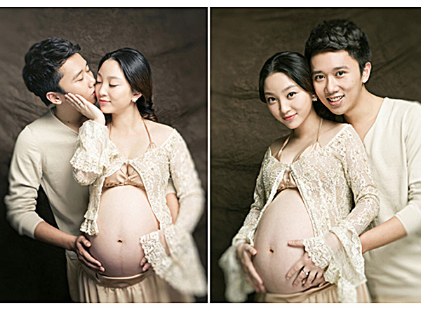 超美准妈妈孕妇照写真（带夫妻照)