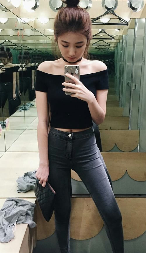 这个凶怎麼感觉越看越大？水奶妹Kendra凸起物太明显