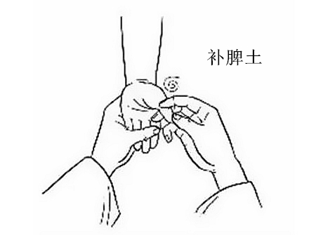 小儿消化不良腹泻推拿手法