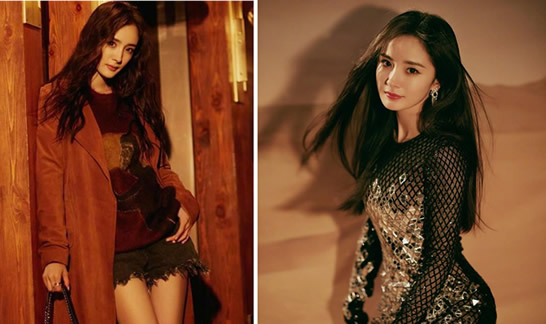 杨幂性感照片俏皮又可爱：女明星杨幂早期性感写真