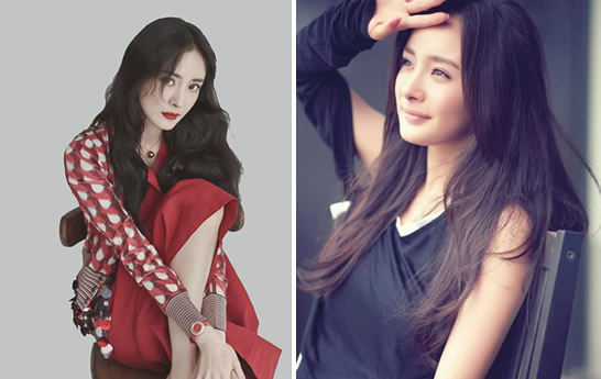 杨幂性感照片俏皮又可爱：女明星杨幂早期性感写真