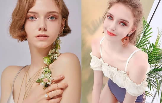 一位金发碧眼的德国女孩，一出道就惊艳了众多韩国网友，她的名字叫做chloe，98年出生来自德国的22岁美少女，目前在韩国发展，韩国名字叫做金爱兰。