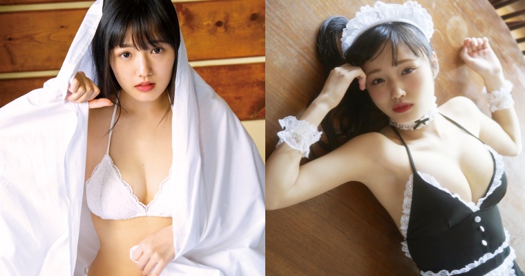 童颜巨乳来袭！19 岁「安藤咲樱」最新写真曝光！化身「爆乳女仆」送诱惑
