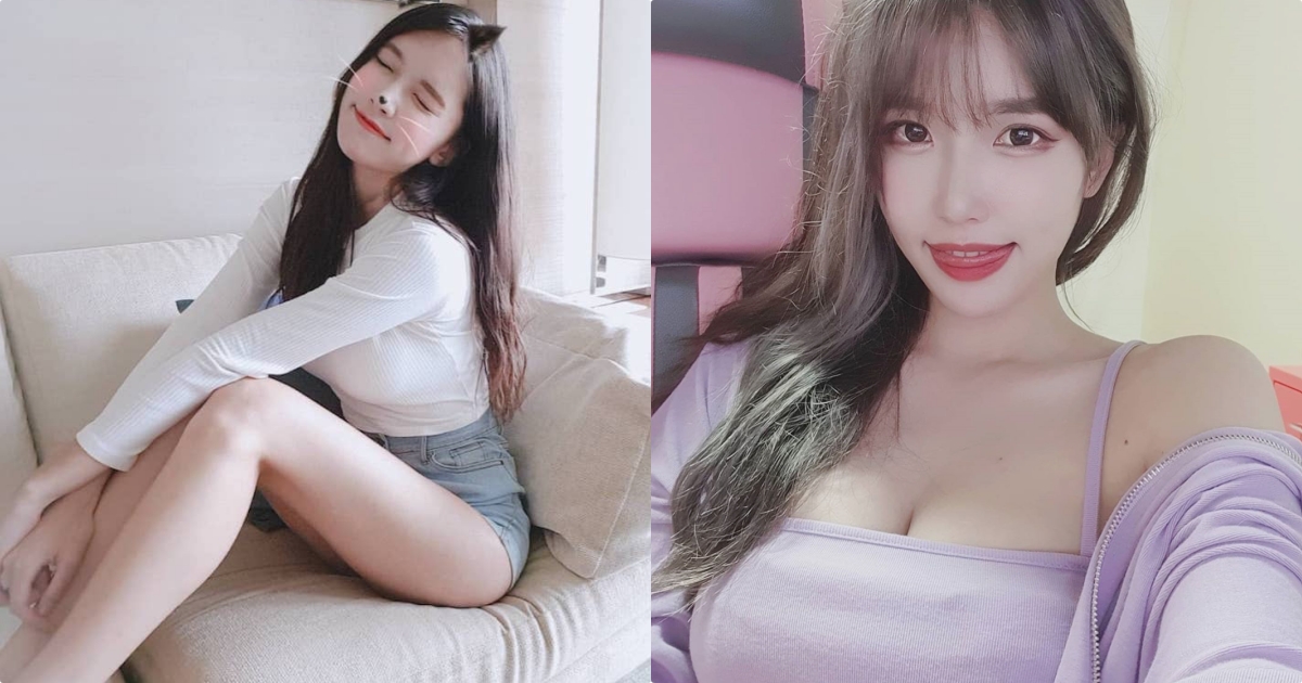美胸Youtuber「下身小短裤太犯规」「光滑嫩腿」特引人遐想！