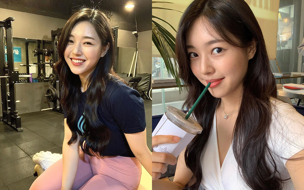 瑜珈姐姐「JUNG HYUNA」水汪电眼散发迷人魅力 让人好想跟着一起运动