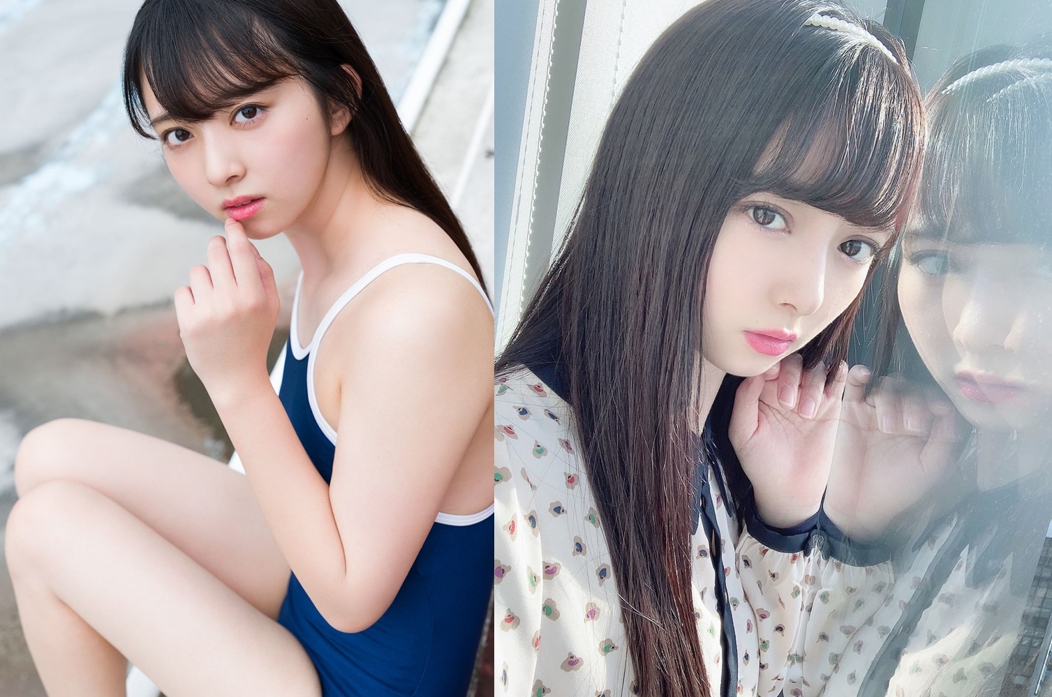 天然系美女「冢田百々花」自然甜笑散发梦幻气息说是仙女下凡也不为过