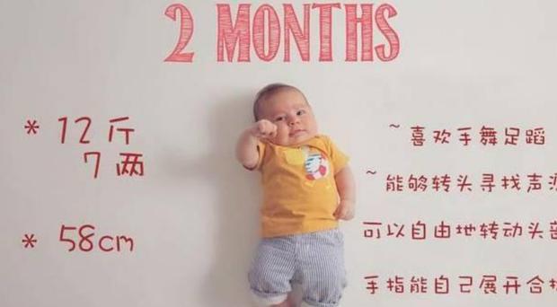 1到12月婴儿发育过程图,12张图解答婴儿每个月的成长变化