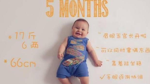 1到12月婴儿发育过程图,12张图解答婴儿每个月的成长变化