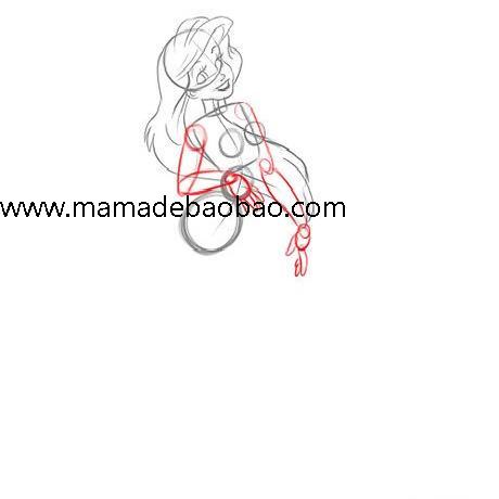 3种方法来画人鱼公主爱丽儿（美人鱼爱丽儿）