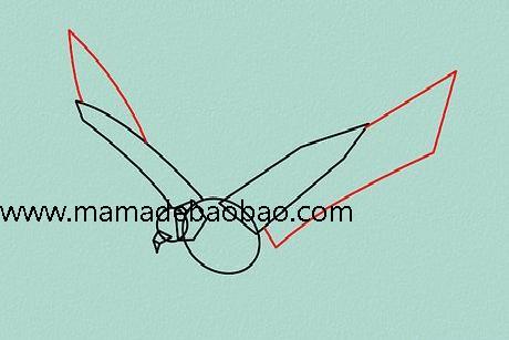4种方法来画老鹰 - （栖息在树枝上的老鹰）
