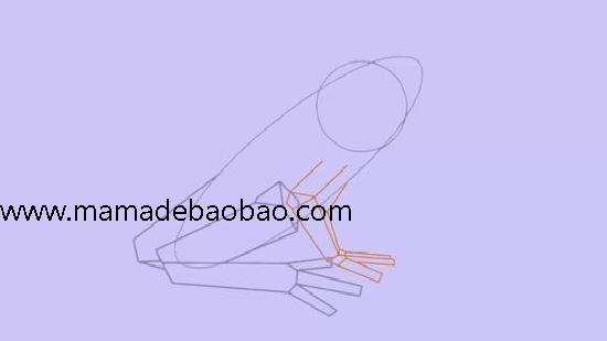 3种方法来画青蛙 - （普通青蛙的画法）