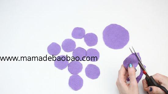 5种方法来制作毡花（制作玫瑰毡花）