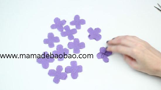 5种方法来制作毡花（制作玫瑰毡花）