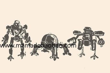4种方法来画机器人（人形机器人）