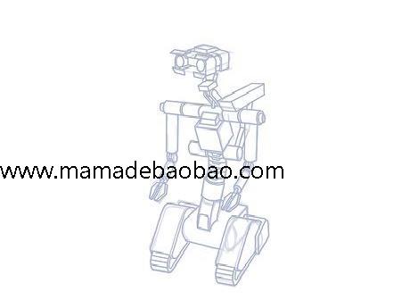 4种方法来画机器人（人形机器人）